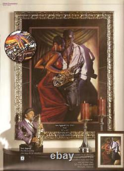 Sax Appeal, an African American, Black Art Print by Kevin A. Williams (WAK)