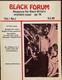 Scarce Vintage 1976 African American MagazineBLACK FORUMVolume I #1Literature