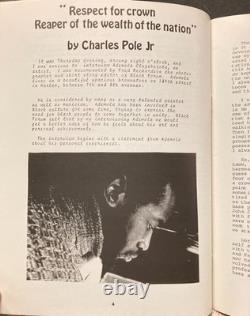 Scarce Vintage 1976 African American MagazineBLACK FORUMVolume I #1Literature