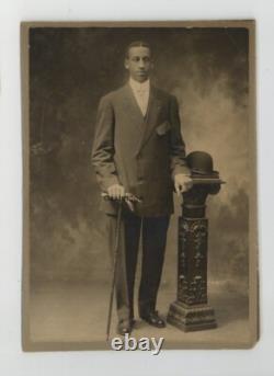 Sgt Leroy Dillon African American Black Buffalo Soldier 350th WWI Harlem Photo