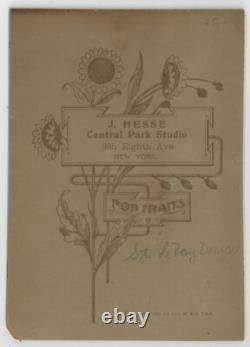 Sgt Leroy Dillon African American Black Buffalo Soldier 350th WWI Harlem Photo