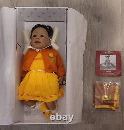 Shton-drake Imani Lifelike African American Doll With Musical Blanket