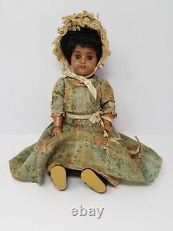 Simon & Halbig 1800s Bisque African American Doll