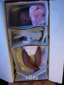 Special Edition 21 Inch Berenguer Black Baby Girl, Anatomically Correct, Mib