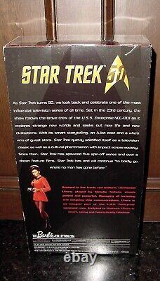 Star Trek 50th Anniversary Lieutenant UhuraBlack Label DollNRFB