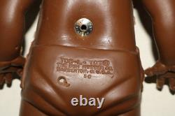 Sun Rubber Co. African American black rubber doll vintage TOD-L TOT