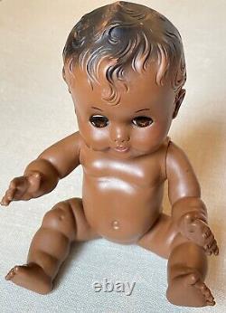 Sunbabe So-Wee Black / African American Baby Doll, 1950, 10