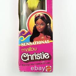 Sunsational Malibu Christie Doll California African American 1981 Mattel 7745