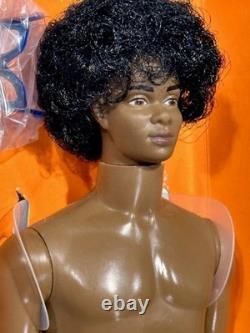 Sunsational Malibu Ken Black African-American Rooted Afro Mattel 3849 Vtg HTF