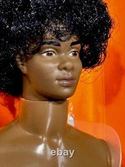 Sunsational Malibu Ken Black African-American Rooted Afro Mattel 3849 Vtg HTF