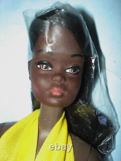 SuperStar Era MALIBU CHRISTIE #7745 Black AA Barbie Doll wBox Mattel Korea 1976