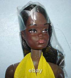 SuperStar Era MALIBU CHRISTIE #7745 Black AA Barbie Doll wBox Mattel Korea 1976