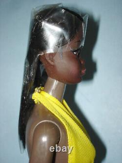 SuperStar Era MALIBU CHRISTIE #7745 Black AA Barbie Doll wBox Mattel Korea 1976