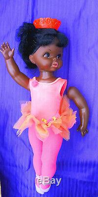 Super Rare Mattel Dancerina Doll African American Black Ballerina Record MIB 68