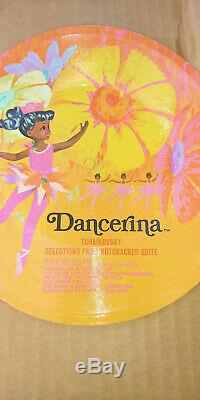 Super Rare Mattel Dancerina Doll African American Black Ballerina Record MIB 68