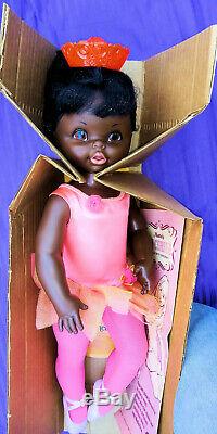 Super Rare Mattel Dancerina Doll African American Black Ballerina Record MIB 68