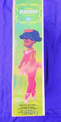 Super Rare Mattel Dancerina Doll African American Black Ballerina Record MIB 68