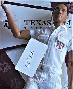 TEXAS A&M UNIVERSITY African American KEN Doll New in Box