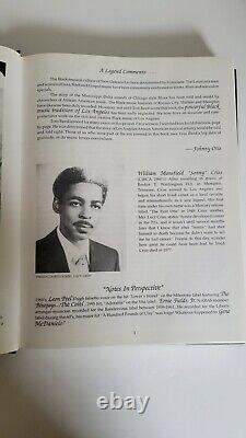 The Black Music History of Los Angeles It's Roots by Tom Reed Hardcover 2000
