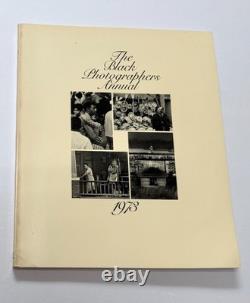 The Black Photographers Annual 1973 Toni Morrison African American Photography