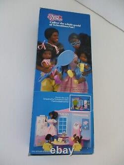 The Heart Family School Time Fun Mom and Boy African American Steffie Doll NRFB