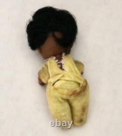 The Sunshine HAPPY Family 1973 African American black doll set Mattel