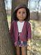 Thema Custom African American Girl Doll OOAK Short Brown Hair Hazel Eyes Addy