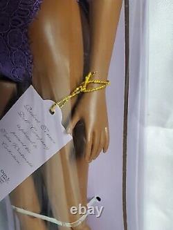 Tonner Tyler Wentworth tube doll black African American purple lingerie fashion