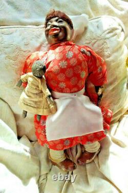 Tony Sarg African American Black Doll RARE c1930