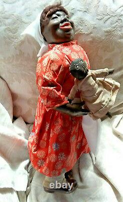 Tony Sarg African American Black Doll RARE c1930