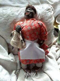 Tony Sarg African American Black Doll RARE c1930