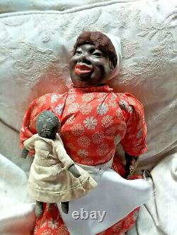 Tony Sarg African American Black Doll RARE c1930