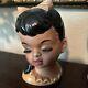 Topline Japan Black/African American Girl Lady Head Vase 50/423 Vintage