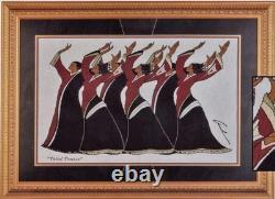 Total Praise (Woven Tapestry) African American, Black Art by Andre Thompson