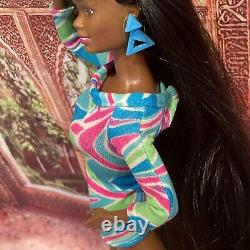 Totally Hair Barbie Doll Clothes on Long Hair African American Doll