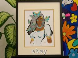 Trust & Tranquility African American Black Woman Original Art by B. B. Rich
