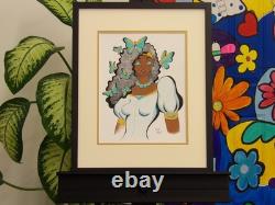 Trust & Tranquility African American Black Woman Original Art by B. B. Rich