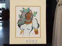 Trust & Tranquility African American Black Woman Original Art by B. B. Rich