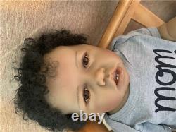 Twins Baby Reborn African American Black Dolls Boy+girl Twins Reborn Baby Dolls