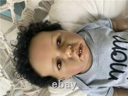 Twins Baby Reborn African American Black Dolls Boy+girl Twins Reborn Baby Dolls