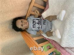 Twins Baby Reborn African American Black Dolls Boy+girl Twins Reborn Baby Dolls