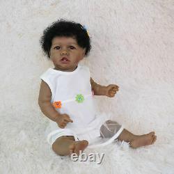 Twins Baby Reborn African American Black Dolls Boy+girl Twins Reborn Baby Dolls