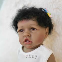 Twins Baby Reborn African American Black Dolls Boy+girl Twins Reborn Baby Dolls