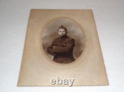 US Army African American Black Rare World War I Era Bordeaux France Studio Photo