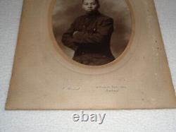 US Army African American Black Rare World War I Era Bordeaux France Studio Photo