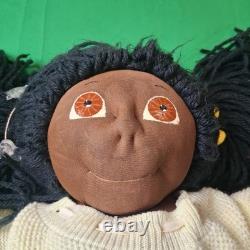 Unmarked Unsigned African American Doll withDress