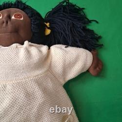 Unmarked Unsigned African American Doll withDress
