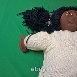 Unmarked Unsigned African American Doll withDress