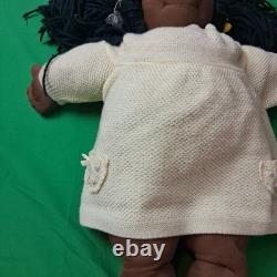 Unmarked Unsigned African American Doll withDress