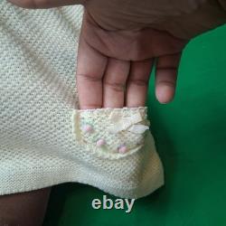 Unmarked Unsigned African American Doll withDress